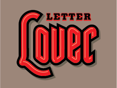 LetterLover custom lettering love lover script type