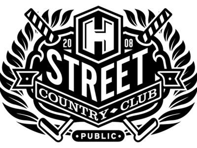 H Street bar country club course golf h restaurant street