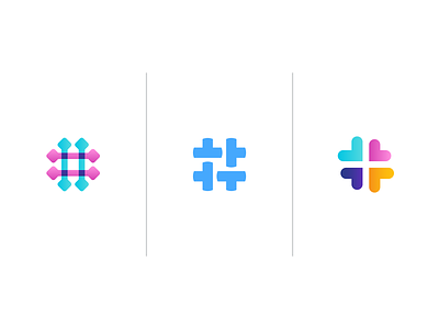 Tagnology hashtags app branding colors design geometry hashtag icon identity letter t logo mark marketing minimal technology