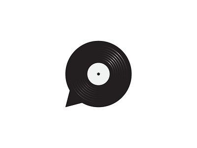 music talk box branding bubble chat conversation design geometry icon illustration logo mark minimal minimalist music podcast record sound ui