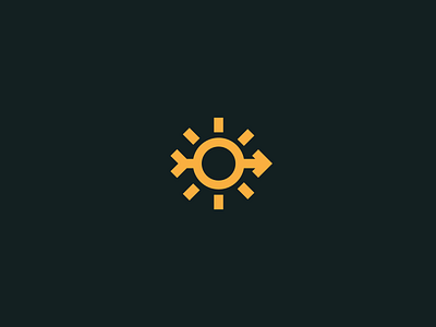 Weather Guide arrow branding cloud day forecast geometry guidance guide icon line art logo mark minimal simple sky sun sunny visual identity weather wind