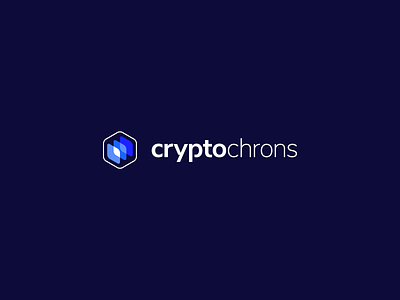 CryptoChrons app block blockchain branding chronicle crypto design geometry history icon illustration logo mark minimal modern nft technology transparent ui
