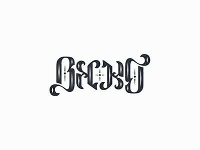 Brcko ambigram brcko lettering