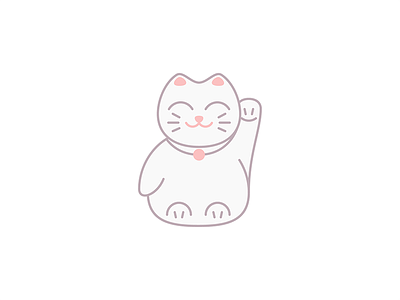 Lucky Cat charm fortune japan luck maneki maneki-neko talisman