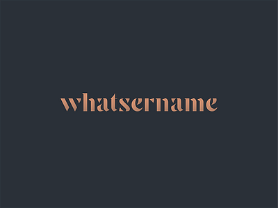 Whatsername