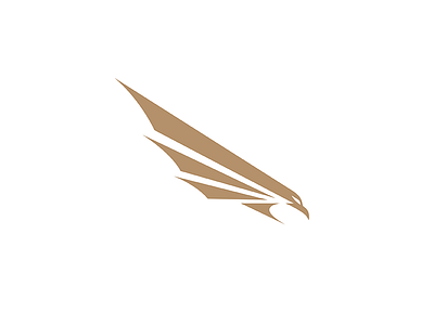 Eagle aggressive bird dynamic eagle logo minimal sharp speed wings