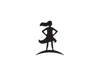 Fearless Girl fearless girl hair icon illustration little girl logo mark minimal skirt statue vector wind