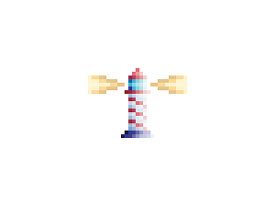 Pixel Lighthouse