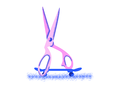 Skate with Scissors