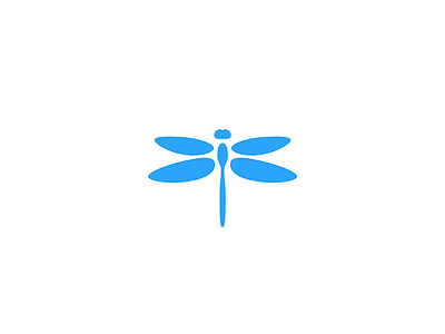 Dragonfly animal branding design geometry icon illustration insect logo mark minimal organic vector