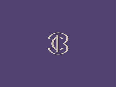 CB monogram | Residence Chateau de Barst branding castle design france geometry icon lettering lettermark letters logo mansion mark minimal monogram