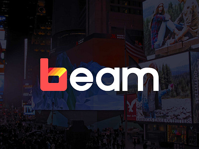 Beam Logo logo design typography