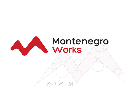 Logo Concept for Montenegro Works branding design graphic design logo