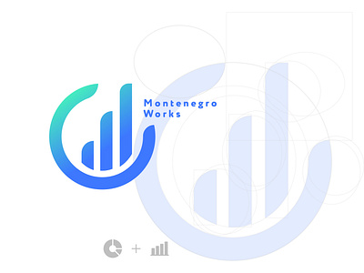Logo Concept for Montenegro Works branding graphic design logo