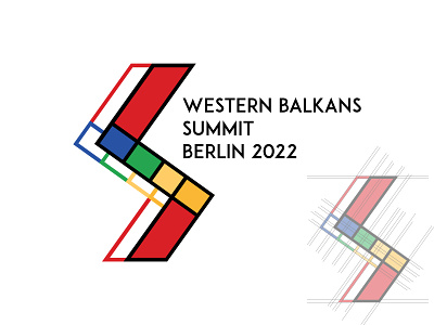 Western Balkans Summit Logo Concept 2022 brand branding contest identity logo logoconcept logoproposal westernbalkans westernbalkanssummit