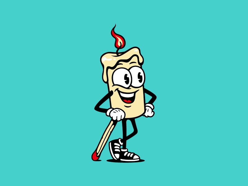 Candle Mascot