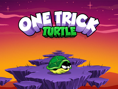 Opening Screen character game ios iphone one trick turtle sprite