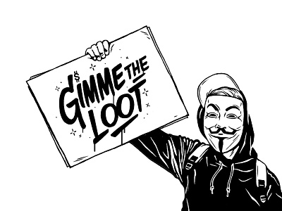 Gimme the Loot illustration money