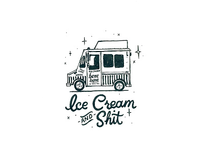 Ice Cream and Shit food truck ice cream truck