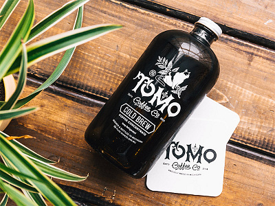 Tomo Coffee Co. Cold Brew branding coffee cold brew logo packaging