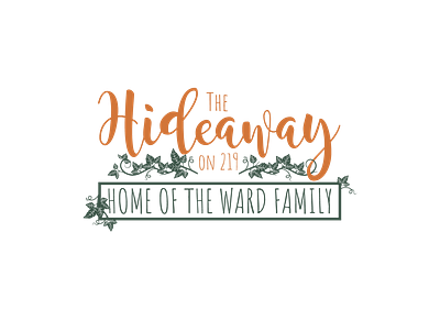 Ward Hideaway Logo branding design illustration illustrator logo minimal typography