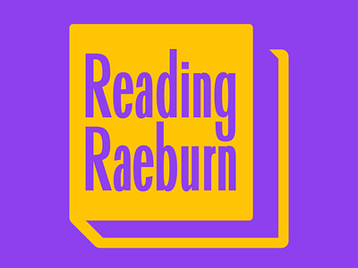 Reading Raeburn Logo Brand Mark branding building cincinnati design icon illustration logo typography vector wacom cintiq
