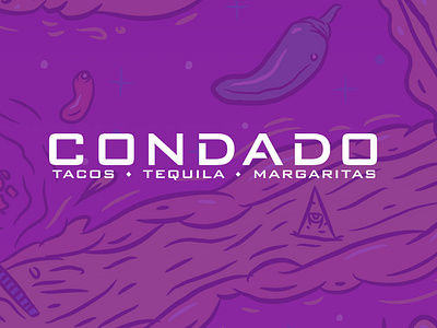 Condado Tacos, Oakley, Ohio Mural (Sketches to Mural Design) by Jason Snell  | The Art of SnellBeast on Dribbble
