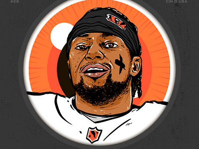 NFL Imagined  Cincinnati Bengals (2/32) by Brave Bird Creative on Dribbble