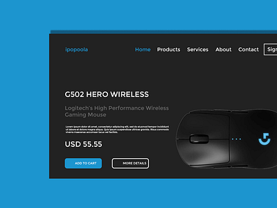 G502 HOME PAGE WEBDESIGN app branding clean design flat graphic design icon illustration minimal typography ux web