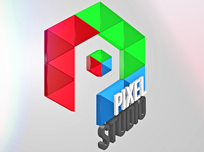 Pixel Studio: Creatividad Digital branding design logo