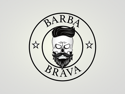 Logotipo Barba Brava