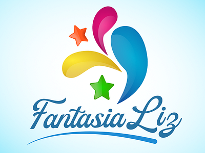 Logotipo Tienda Fantasia Liz branding design logo vector