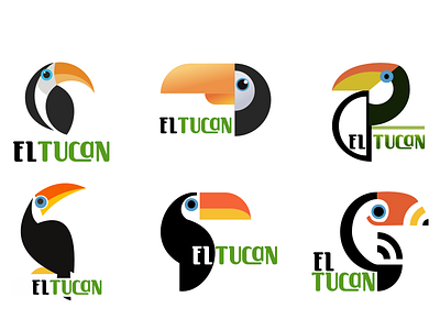 Logotipo Resturante EL TUCaN branding design logo vector