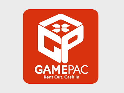 Logo GAMEPAC branding design logo