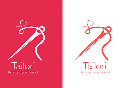 Imagotipo Tailori branding design logo vector