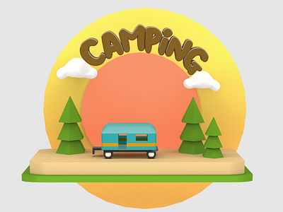 Camping Scene