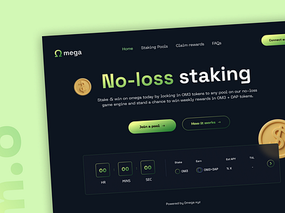 Omega No-loss dApp