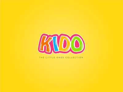 KIDO - THE LITTLE ONES COLLECTION branding design icon kids logo design logotype minimal minimalist logo typography vector wearable