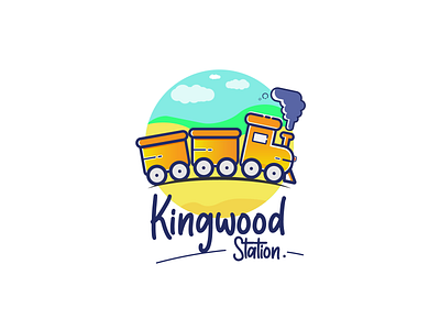 Kingwood station - logo illustration