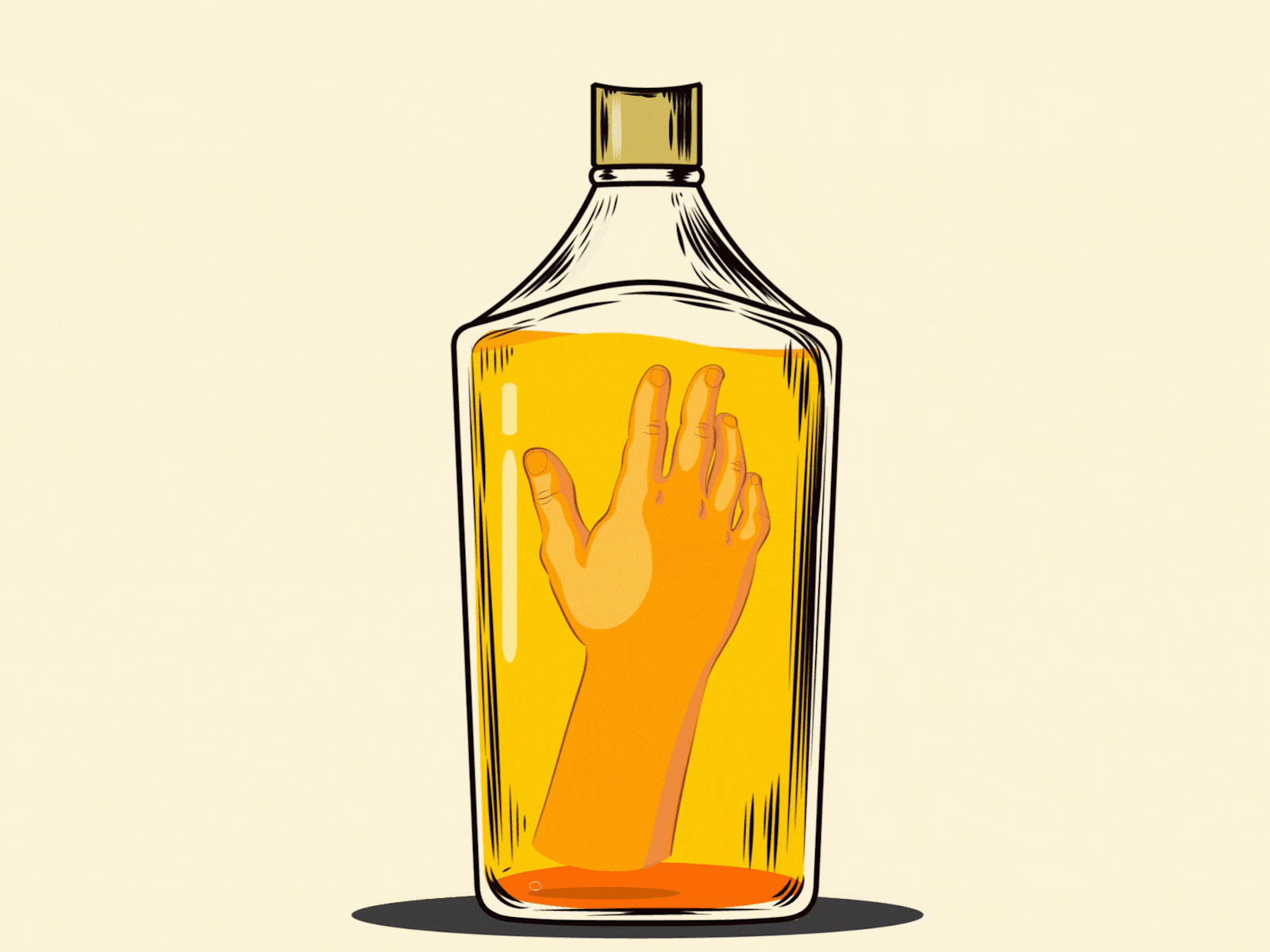 Acid bottle | Animation