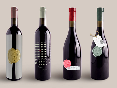 Design of wine bottle for the small handcrafted winery.