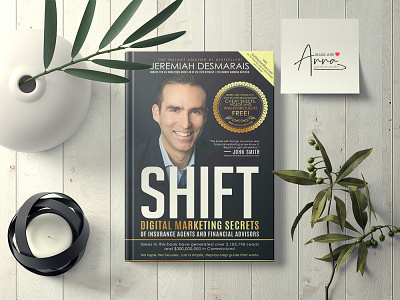 Shift - Digital Marketing Secrets of Insurance Agent .. book cover book cover design book cover template books business book business strategy createspace design eyecatching minimal novels professional