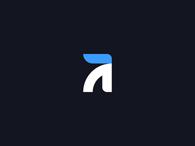 A Logo aqil blue brand branding dark design inkscape inxzhe logo vector