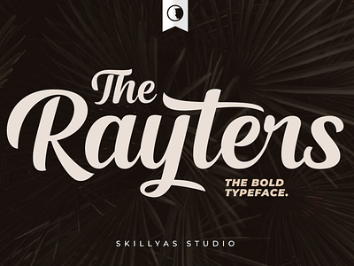 The Rayters Bold Script Font