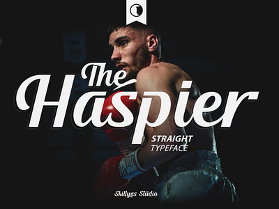 The Haspier Straight Script Font