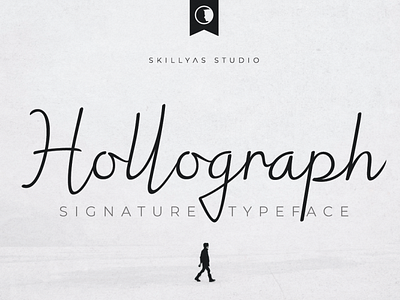 Hollograph Signature Font