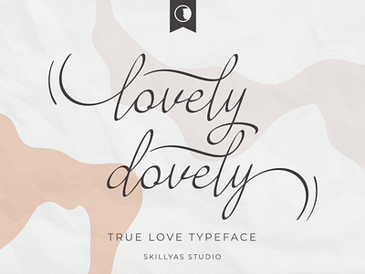 Lovely Dovely Romantic Handwritten Font by Skillyas studio on Dribbble