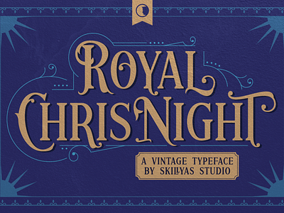 Royal Chrisnight a Vintage Font