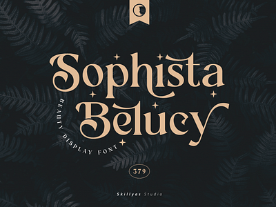 Sophista Belucy Display Beauty Font