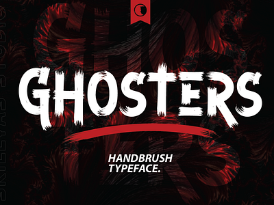 Ghosters Handbrush Font art branding brush design graphic design handwritten illustration logo ui ux vector
